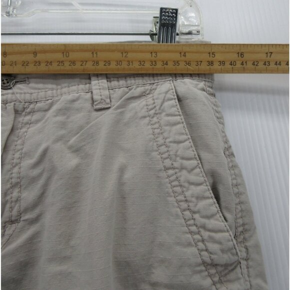 Calvin Klein Pants 30 Cargo Ripstop Outdoor Utility Crop Shorts Y2K * - Picture 6 of 16